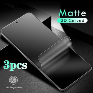 ฟิล์มไฮโดรเจลกันรอยหน้าจอ เนื้อแมตต์ สําหรับ LG W41 Pro Plus K61 K51S K50 K40S K22 Q70 Q61 Q60 Q51 W41 LG V50S G8X ThinQ 3 ชิ้น