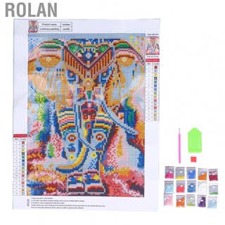 Rolan 5D Night Luminous Rhinestone Painting Unique Gloss  Embroidery