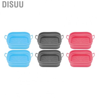 Disuu Fryer Liner Fryer Pot High Temperature Resistant Easy Cleaning Flexible Silicone Safe for Kitchen