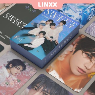 Linxx โปสการ์ดอัลบั้ม TXT SWEET Lomo Card Kpop 55 ชิ้น