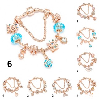 Bracelet Mothers Day Rose Gold Color S925 Valentines Day Women Casual