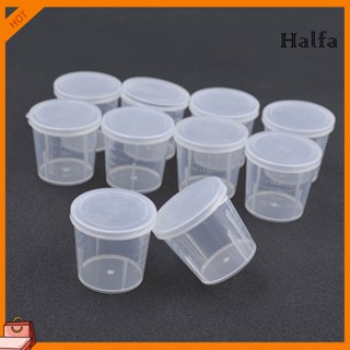 【ACJ】ถ้วยตวงพลาสติก ขนาด 30 มล. สําหรับห้องปฏิบัติการเคมี 10 ชิ้น