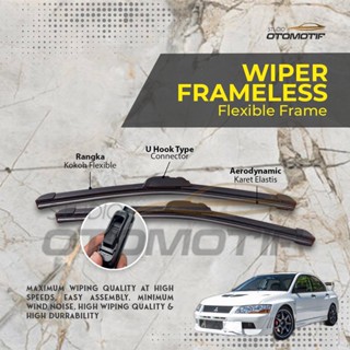 ที่ปัดน้ําฝน LANCER EVO 7 GTA 2001-2003 FRAMELESS ECO FL 1 ชุด