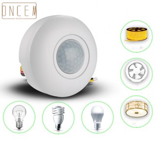 【ONCEMOREAGAIN】1PCS Ceiling Sensor PIR Occupancy Motion Sensor Motion Sensor Light Switch