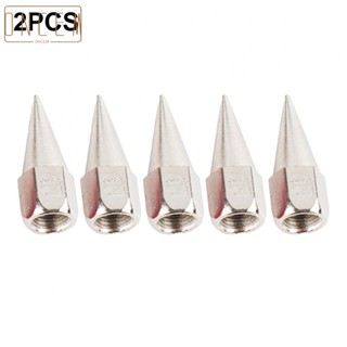 【ONCEMOREAGAIN】5PCS/set G1/8 Grease Nozzle Tip Metal Replacement Grease Tip Nozzle 39*14mm