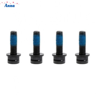 【Anna】4 Pcs Bicycle Disc Brake Screw Mountain Bike Oil Brake Caliper Fixing Screw New