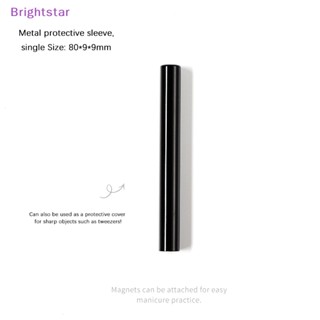 Brightstar 1 ชิ้น พลาสติก เล็บ ปากกา แปรง ฝาครอบ ปากกา ร้านเสริมสวย ป้องกันเล็บ ใหม่