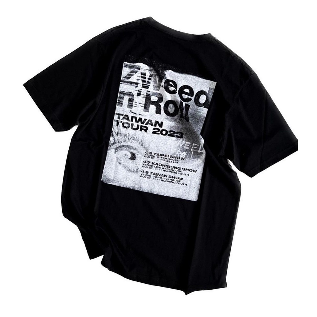 📦 พร้อมส่ง  ZWEED”N’ROLL - TAIWAN TOUR (2023)  การเปิดตัวผลิตภัณฑ์ใหม่ T-shirt