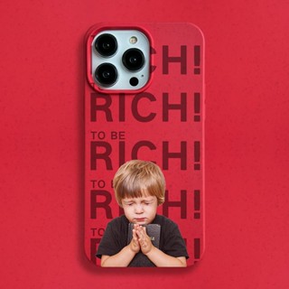 Get Rich QYJS 14 เคสโทรศัพท์มือถือ กันกระแทก ย่อยสลายได้ สําหรับ iPhone 13promax 12 11 xs 8plus 12promax 14plus xsmax 7 8 11 12