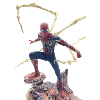 Spot Disney Marvel legend: unlimited war action character Iron Spider-Man removable claws polyvinyl chloride 28cm Figma movie model collection toy