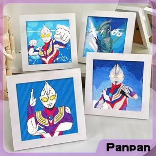 【Panpan】ชุดปักครอสติชคริสตัล แฮนด์เมด DIY พร้อมกรอบรูป ของเล่นเสริมการเรียนรู้ สําหรับเด็กผู้ชาย และเด็กผู้หญิง