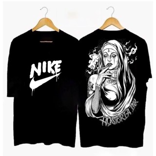 (Official New Shop) KU$H N!KE Tops Oversize T-shirt 55-100kg Shirt Print Size Mens KUSH Tshirt