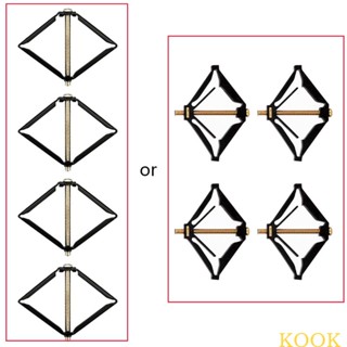 Kook ชุดกล่องสวิตช์ติดผนัง 86 แบบ 4 ชิ้น