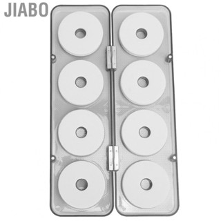 Jiabo Foam Fishing Line Keeper  Fishing Line Spool Fishing Hook Line Holder with 8 X Fishing Line Spool for Organize the Fishing Lines