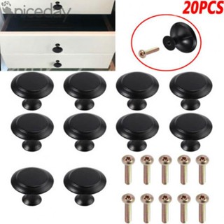 #NICEDAY-Handles Pulls Black Closet Kitchen cabinets Drawers Bathroom Cabinet doors