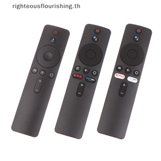 Righteousflourishs.th ใหม่ รีโมตควบคุมด้วยเสียง XMRM-006 แบบเปลี่ยน สําหรับ MI Box S Box 4K Ultra HD Android TV