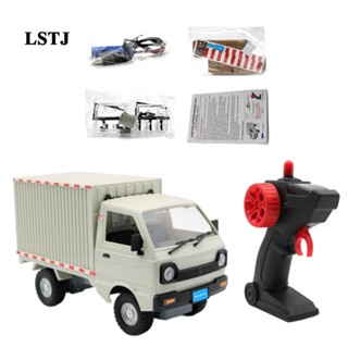 [Lstjj] รถบรรทุกบังคับวิทยุ สเกล 1:16 ความเร็วสูง 2WD ชาร์จ USB เกรดงานอดิเรก สําหรับเด็ก และผู้ใหญ่