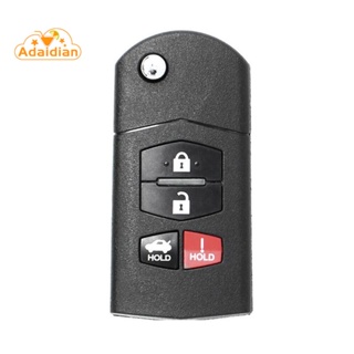 Keydiy B14-4 KD รีโมตกุญแจรถยนต์ 4 ปุ่ม สําหรับโปรแกรมเมอร์ Mazda Style KD900 KD-X2 KD MINI URG200