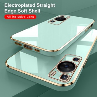 Luxury Plating Phone Case For Huawei P60 Pro 6.67" MNA-AL00 MNA LNA-AL00 LX9 Shockproof Shell Back Cover For Honor Magic5 Pro