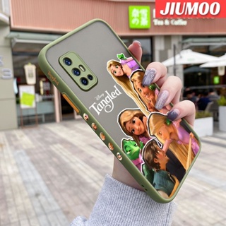 สําหรับ VIVO V17 V17 Pro เคส การ์ตูน เจ้าหญิง สวยงาม การออกแบบใหม่ กันกระแทก ฝ้า ใส เคสโทรศัพท์แข็ง ซิลิโคน เคส