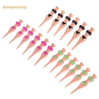 [Domybestshop.th] ที่วางลูกกอล์ฟ แบบพลาสติก 6 ชิ้น