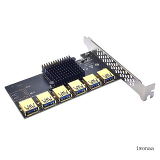 Iwo อะแดปเตอร์การ์ดไรเซอร์ PCI-E PCI-E 16X ช่อง USB3 0