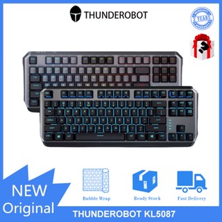 Thunderobot KL5087 คีย์บอร์ดเมคคานิคอล ไฟแบ็คไลท์ RGB สามโหมด
