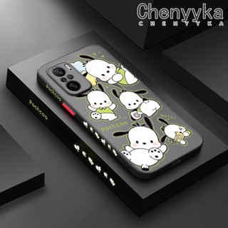 เคสโทรศัพท์มือถือ ซิลิโคนนิ่ม ใส บาง กันกระแทก ลาย Pochacco แฟชั่น สําหรับ Xiaomi MI POCO F3 Redmi K40 K40 Pro