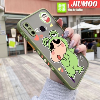 เคสมือถือ แบบใส ขอบสี่เหลี่ยม ลายการ์ตูนชินจัง กันกระแทก สําหรับ Infinix Smart 4 Smart 4C X653