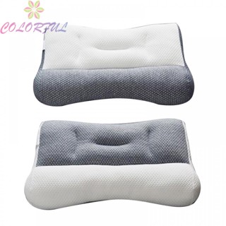 【COLORFUL】Ergonomic Pillow Adjustable Comfortable For All Sleeping Positions Orthopedic