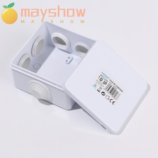 MAYSHOW กล่องเคสพลาสติก ABS กันน้ํา สําหรับใส่จัดเก็บสายเคเบิ้ล