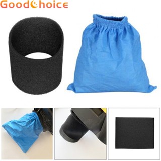 【Good】Filter Bag Vacuum Cleaner Wet Dry 2 Pc Accessories Cleaning Tools Foam Kit【Ready Stock】