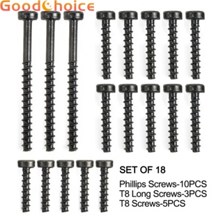 【Good】Screw Set V6/V7/V8/V10/V11/V15/V12 18PCS 910703-01 For Supersonic Durable【Ready Stock】