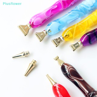 &lt;Plusflower&gt; หัวปากกาเจาะเพชร 5D แบบเปลี่ยน สีทอง ลดราคา