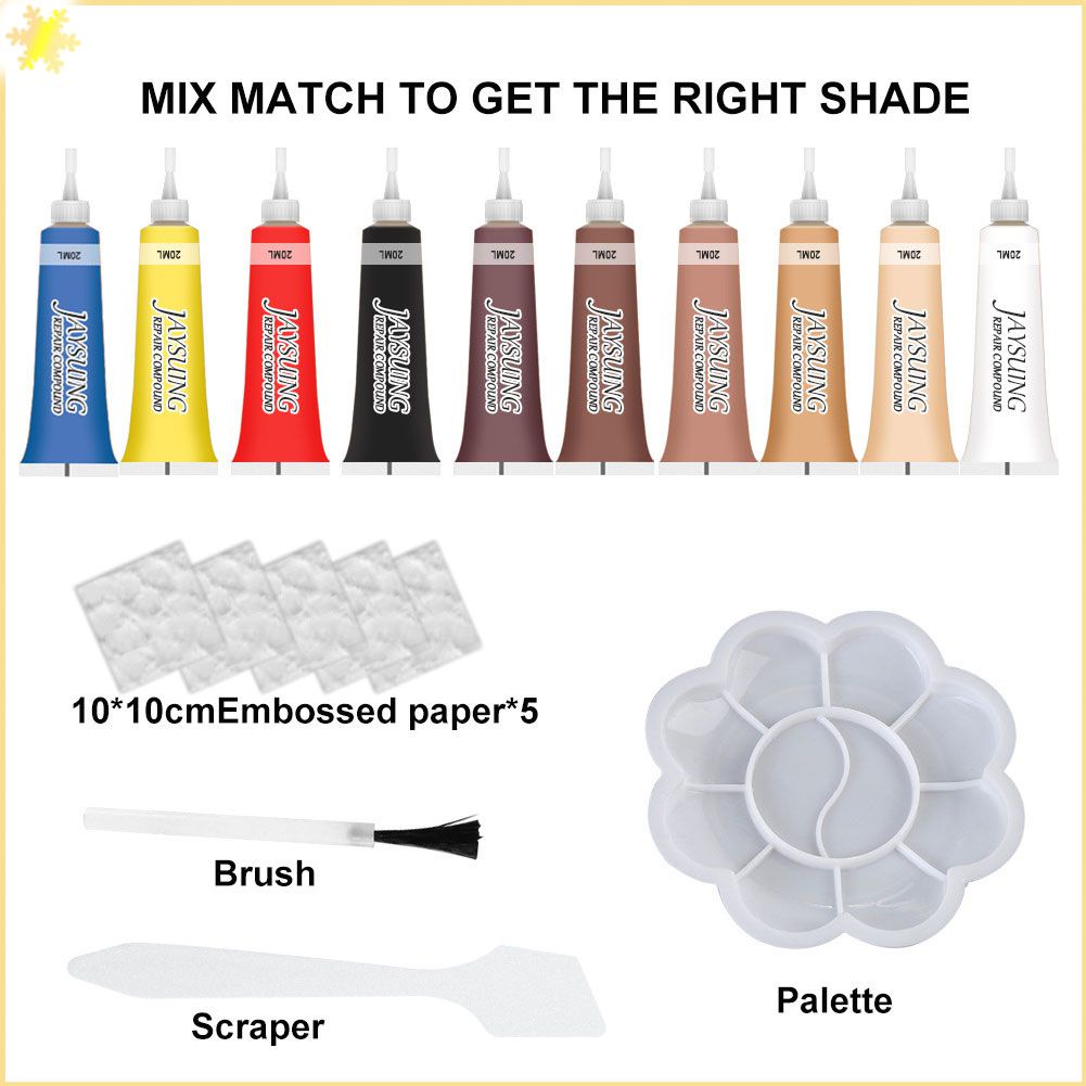 [LBE] 20ml Leather Refurbishing Cream Advanced Leather Repair Scratch Cracks Refurbishing Gel เหมาะสำหรับเบาะรถยนต์ในครัวเรือน