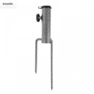 【DREAMLIFE】Beach Umbrella Base 2pcs Adjustable Heavy Duty Ground Spike included 35cm Length