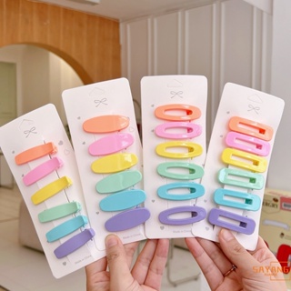 กิ๊บติดผม สีแคนดี้ แฟชั่นทันสมัย สําหรับเด็กผู้หญิง จํานวน 6 ชิ้น