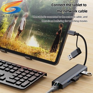 ฮับการ์ดเครือข่าย USB3.0 Type C เป็น RJ45 สําหรับแล็ปท็อป พีซี