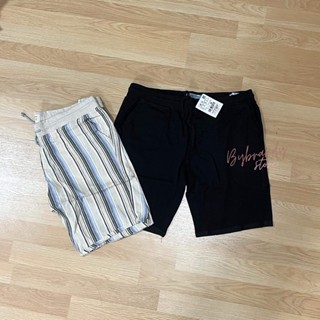 (Unisex) กางเกงขาสั้น เชือกรูด ใส่สบาย Pull&amp;bear แท้ 💯