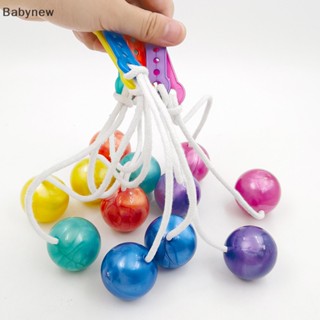 &lt;Babynew&gt; Click Clacker Balls Fidget Toy Antistress Balls Clack Globe String Swinging Popper Noise Maker ของเล่นแปลกใหม่สําหรับเด็กและผู้ใหญ่ลดราคา