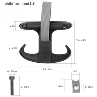 [childfarmland1] ตะขอพลาสติก แบบพกพา สําหรับแขวนของในรถยนต์ [TH]