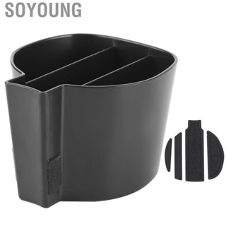 Soyoung Auto Car Water Cup Drink Bottle Holder Inserts Storage Box Fit for RAV4 2019-2020 New Arrivals