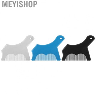 Meyishop Beard Shaper  Can Prevent You From Accidental Injury Shaping Tool Made Of High Quality Plastic Material with Handle Design for Trimming Men