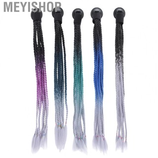 Meyishop Motorcycle  Hair  Punk Style High Temperature Synthetic Attractive Firm Decoration for