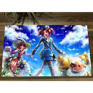 Yugioh Playmat แผ่นรองเมาส์ ไกด์ทัวร์ จากมาดอลเช่ มากีลีน บาเปิ้ล TCG