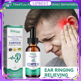 ♕ Eelhoe Tinnitus Treatment Drops Repair Ringing Buzzing Whistling Ear Protectors Relieve Tinnitus Physical Discomfort Ear Health Care Drops Body Care 30ml UPBEST