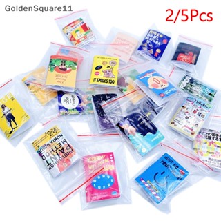 Goldensquare โมเดลหนังสือนิตยสาร ขนาดเล็ก 1:12 สไตล์โมเดิร์น สําหรับตกแต่งบ้านตุ๊กตา 1 ชุด