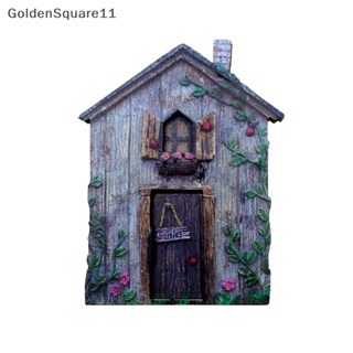 Goldensquare โมเดลตู้เย็น ช่องแช่แข็ง ประตูคู่ ขนาดเล็ก สําหรับตกแต่งบ้านตุ๊กตา