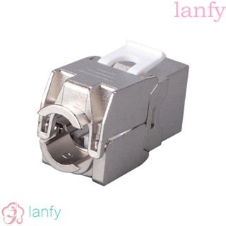 LANFY อะแดปเตอร์โมดูลเครือข่าย CAT.6 180 องศา Class 7 Class 6 RJ 45