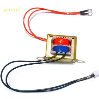 Weroyal หม้อแปลงแรงดันไฟฟ้า 220V เป็น 9V 12V สําหรับบ้าน สํานักงาน กลางแจ้ง